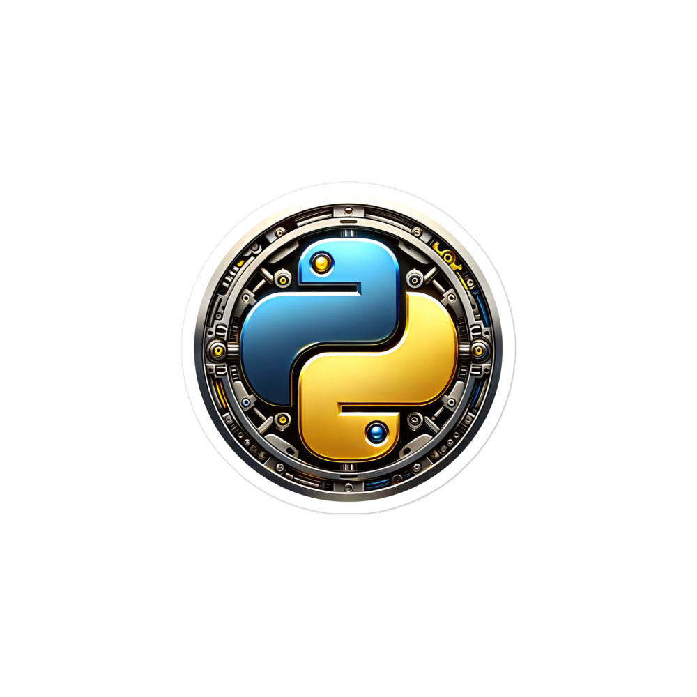 Quantum Python Sticker – Socratica