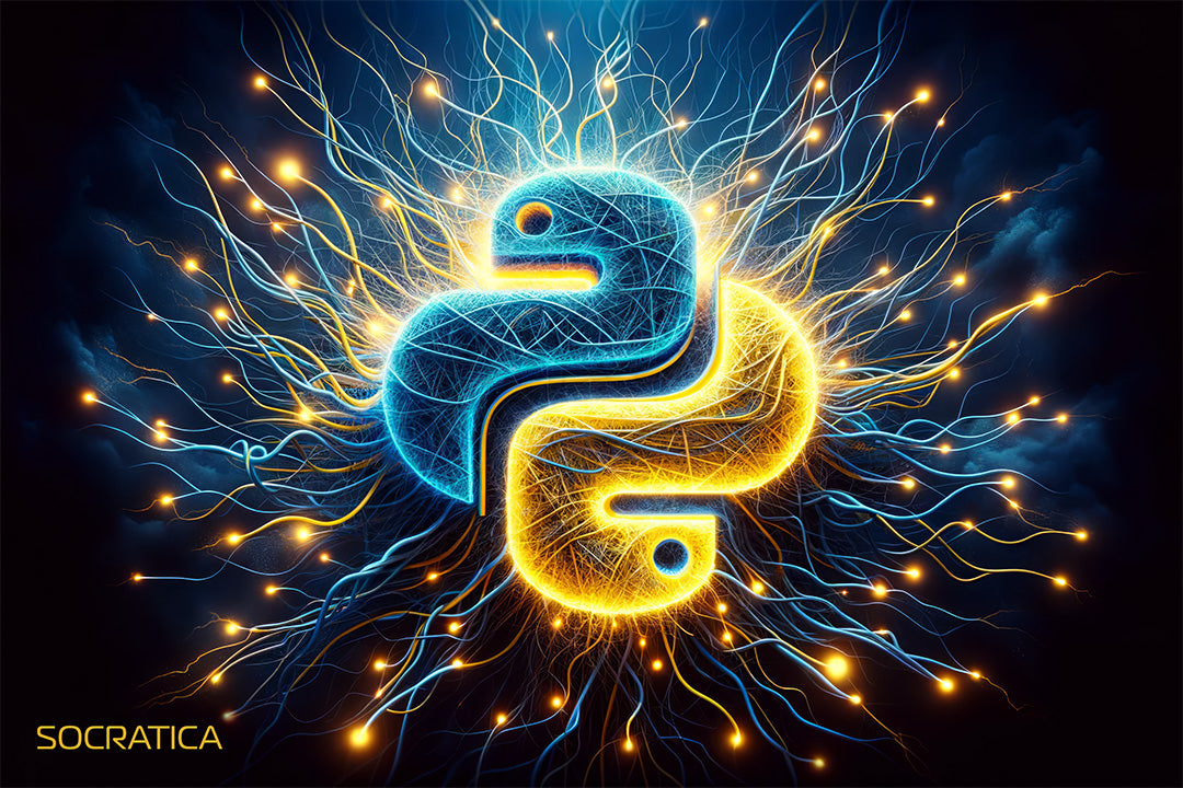 Python Electric (poster) – Socratica