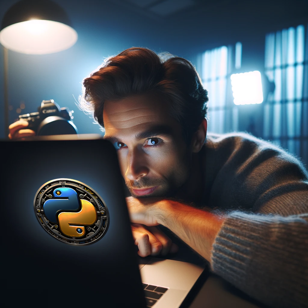 Quantum Python Sticker – Socratica