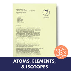 Chemistry Practice Test: Atoms, Elements, & Isotopes