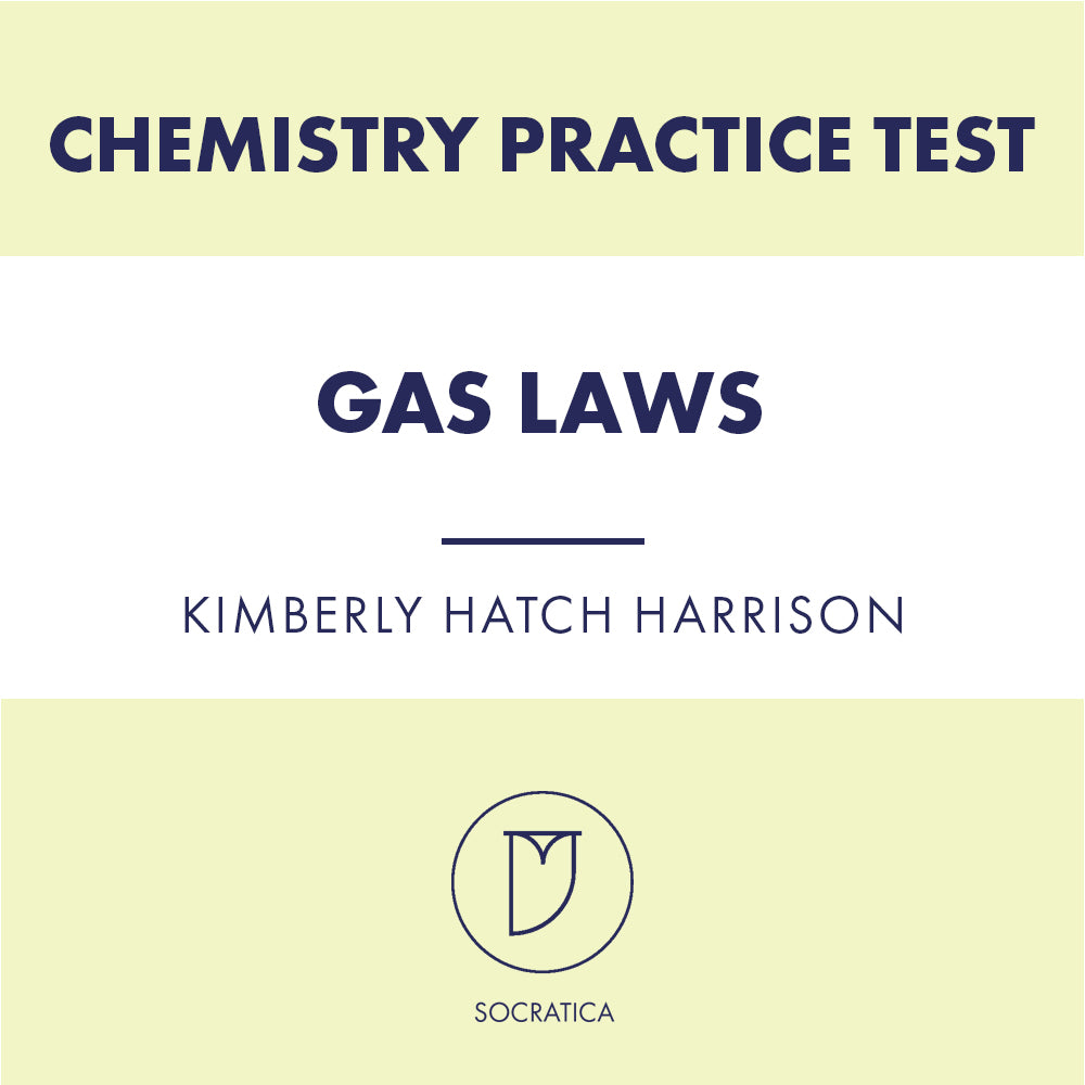 Chemistry Practice Test: Gas Laws